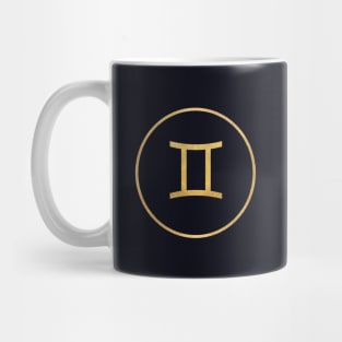 Gemini Zodiac Sign Symbol Mug